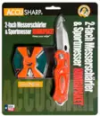 Accusharp puukonteroitin ja linkkuveitsi setti - Veitset ja puukot - 13025 - 2