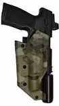 ATSC Pistoolikotelo Warrior M4 SD2 valo- ja äänenvaimenninmalli High Ride Multicam oikeankätinen - Valokotelot - 23485 - 5