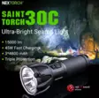 Nextorch Saint Torch 30C taktinen valaisin / hakuvalo 15000 lumenia 515 m - Käsivalaisimet
 - 22355 - 11