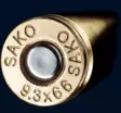 Sako 9,3x66 Sako hylsy 50 kpl - 9,3 mm kaliperi - 11765 - 2