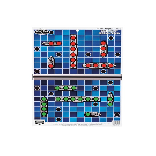 Birchwood Dirty-Bird laivanupotustaulu 8 kpl - Paperiset taulut - 10515 - 1