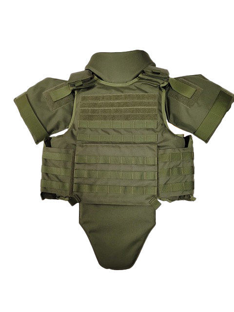 Deekon Luoti-/sirpaleliivi PC NIJ IIIA Molle, vihreä, Full Protection, L - Luotiliivit- ja levyt
- 14065 - 1