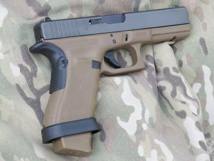 Grip Force Glock Gen 4 Beavertail kahva 2 kpl - Pistoolin ja revolverin kahvat - 10835 - 1