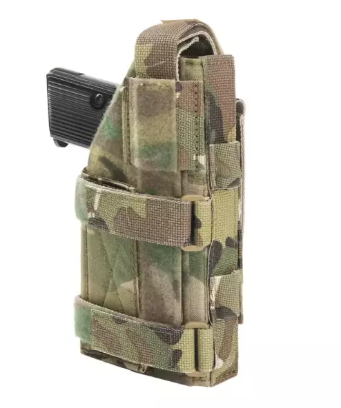ATSC Pistoolikotelo Warrior M5 Spanker Elite Molle säädettävä yleismalli valoille Multicam oikeankätinen - Valokotelot - 23525 - 1