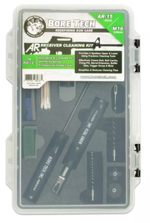 Bore Tech AR-15 täydellinen lukonkehyksen puhdistussarja .223 - Puhdistuspenkit ja työkalut - 22065 - 1