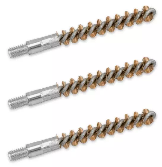 Bore Tech pronssiharja .22 pistooli 3 kpl - Pronssi-, nylon- ja teräsharjat - 22085 - 1