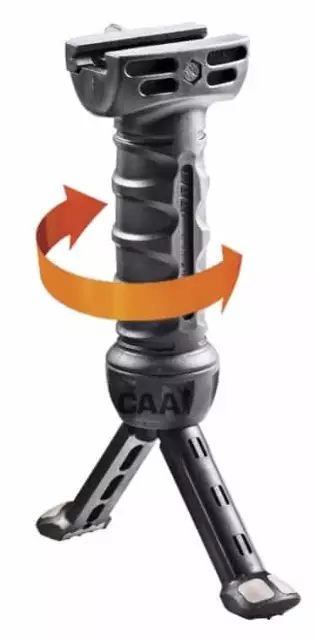 CAA Picatinny etukahva Pivot Pod teräs/polymeeri musta - AR-15 - 23155 - 1