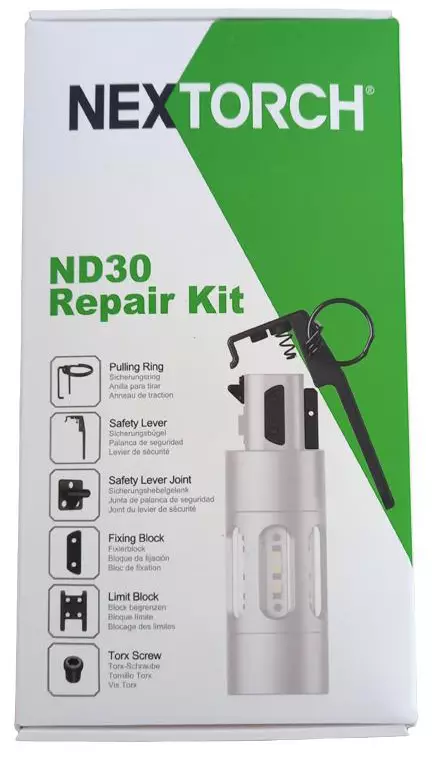 Nextorch ND30 elektroonisen "flash bang" harhautuslaitteen korjaussarja - SWAT tuotteet
 - 22385 - 1