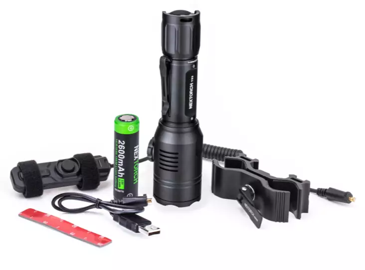 Nextorch T53 asevalaisin setti 760 lumenia 220 m 3-värinen valo - Asevalaisimet
- 22305 - 1