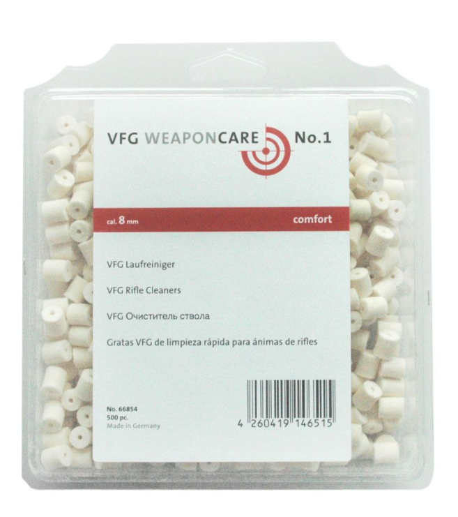 VFG huopatulppa 8 mm 500 kpl - VFG tulpat - 11855 - 1