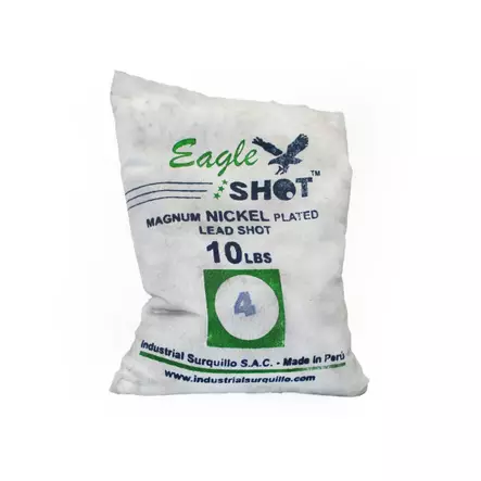 Eagle niklattu lyijyhauli #4 4,5 kg - Haulit - 14076 - 1
