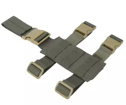 ATSC Pistoolikotelo Warrior M5 Spanker Elite Molle:n reisitelakka Ranger Green oikea/vasen - Valokotelot - 23536 - 1