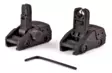 CAA Picatinny polymeerinen flip-up etu- ja takatähtäinsetti - AR-15 - 17236 - 1