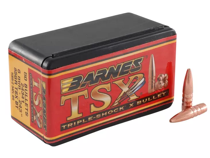 6 mm Barnes Triple-Shock X 85 grainia BT 50 kpl - 6 mm (.243) - 12526 - 1