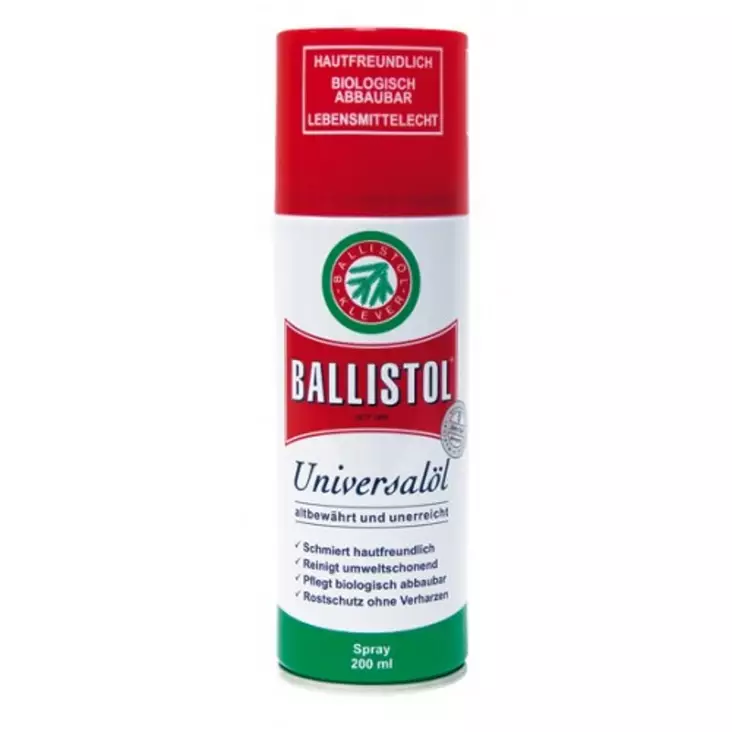 Ballistol aseöljy 200 ml spraypullo - Aseöljyt ja rasvat - 12496 - 1