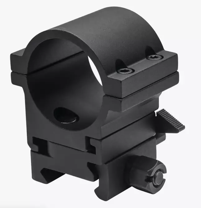 Aimpoint 30 mm musta rengas Comp-sarjaan, sopii Weaver/Picatinny kiskoon - Kiinteät - 23376 - 1