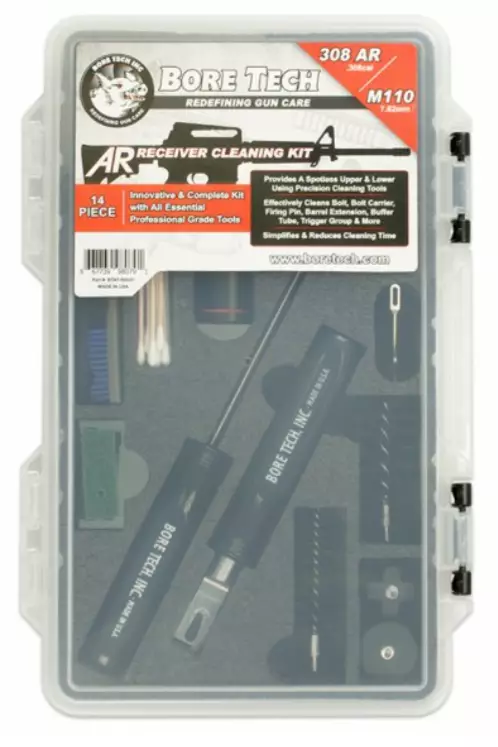 Bore Tech AR-10 täydellinen lukonkehyksen puhdistussarja .308 - Puhdistuspenkit ja työkalut - 22066 - 1