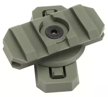 ATSC ARC kypäräkiskon Picatinny/Weaver adapteri 360°- kääntyvä oliivi - Otsa- ja kypärävalaisimet
- 22387 - 2