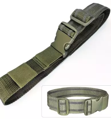 ATSC Pistoolikotelon reisihihna Mid Ride/Low Ride QLS vyökiinnikkeille vihreä - Koteloiden lisävarusteet - 23457 - 1