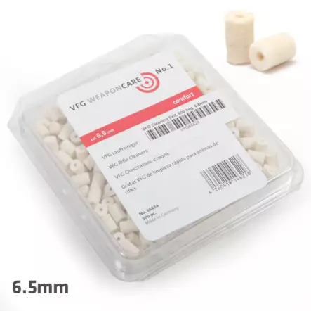 VFG huopatulppa 6,5 mm 500 kpl - VFG tulpat - 11847 - 1