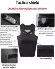 MBP SWAT Pro suojakilpi NIJ IIIA 52x80 cm - Luotiliivit- ja levyt
 - 23647 - 2