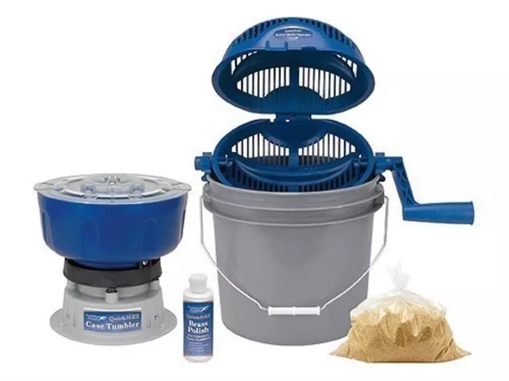 Frankford Arsenal tärykiilloitin setti - Hylsyjen puhdistus ja luotien pinnoitus - 12597 - 1