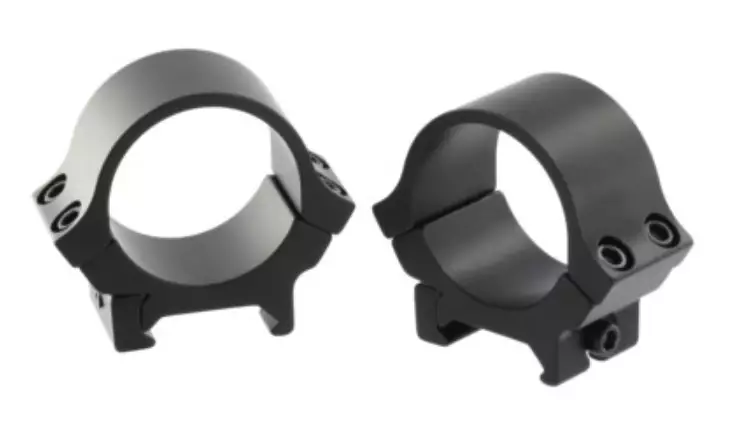 Aimpoint 30 mm rengaspari Hunter ja 9000 sarjaan, sopii Weaver/Picatinny kiskoon - Kiinteät - 23377 - 1