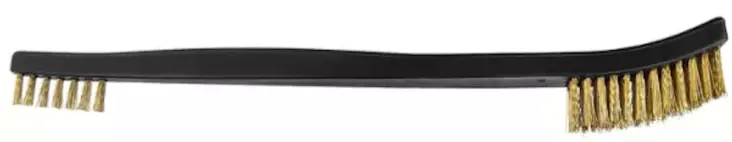 ATSC aseenpuhdistusharja 2-päinen pronssi - Pronssi-, nylon- ja teräsharjat - 22257 - 1