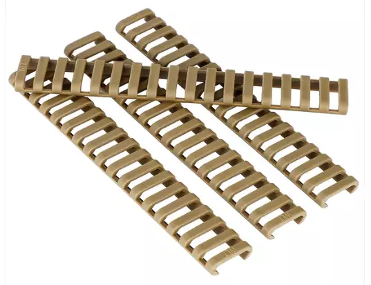 ATSC Picatinny-kiskon suoja 4 kpl setti hiekka - AR-15 - 23737 - 1