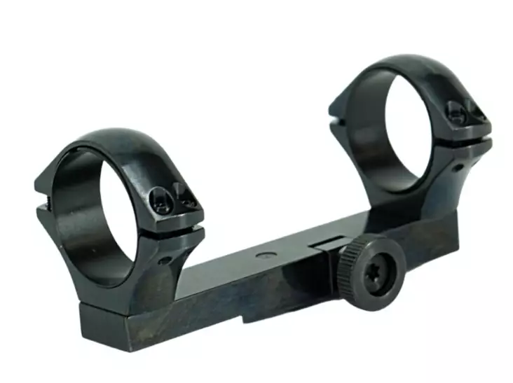 Sako Optilock pikajalka 11mm kiskoon 30 mm matalilla renkailla, sinistetty - 11 mm - 11777 - 1