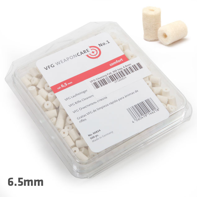 VFG huopatulppa 6,5 mm 500 kpl - VFG tulpat - 11847 - 1