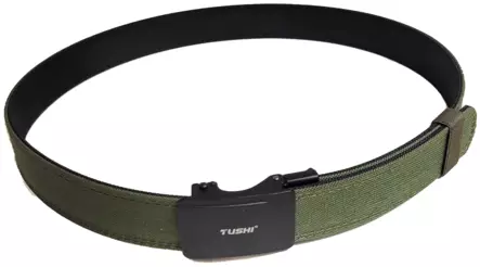 ATSC Tushi ampumavyö räikkäsäädöllä 38 mm oliivin vihreä - Ampumavyöt - 23748 - 2