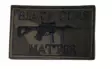 ATSC Moraalimerkki Black Guns Matter 50 x 78 mm - Kivat kamat - 23518 - 1