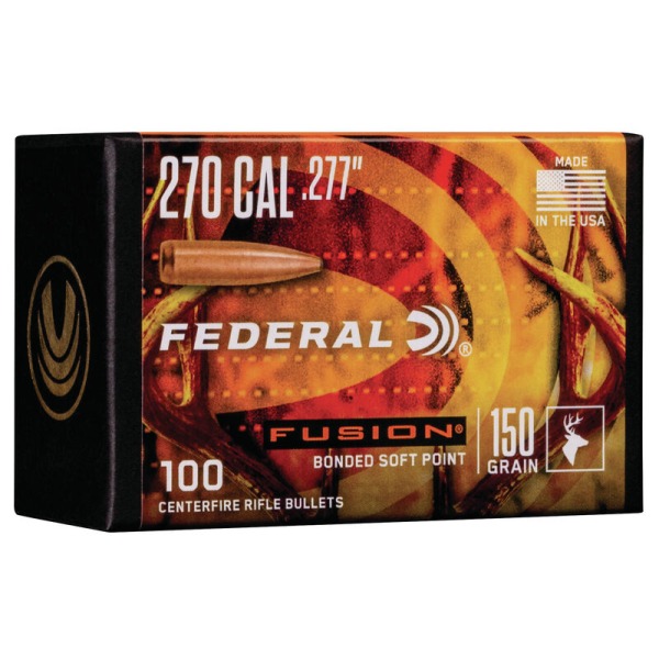 .277 Federal 150 grainia Fusion BT 100 kpl - .277 - 14848 - 1