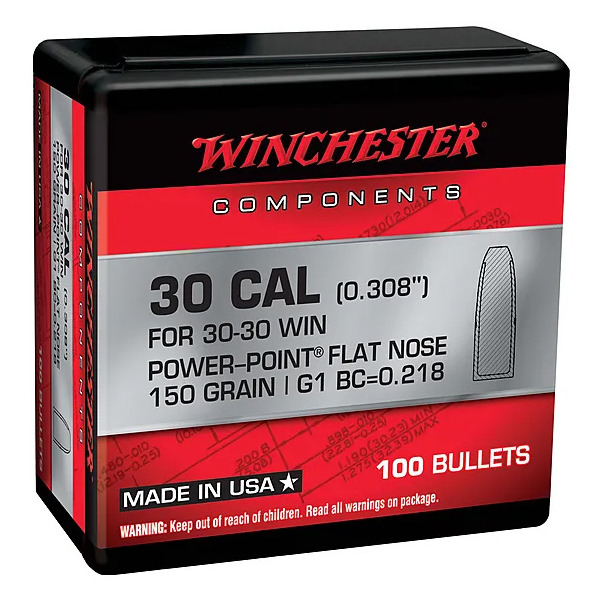 .308 Winchester 150 grainia Power-Point FN 100 kpl - .308 - 14348 - 1