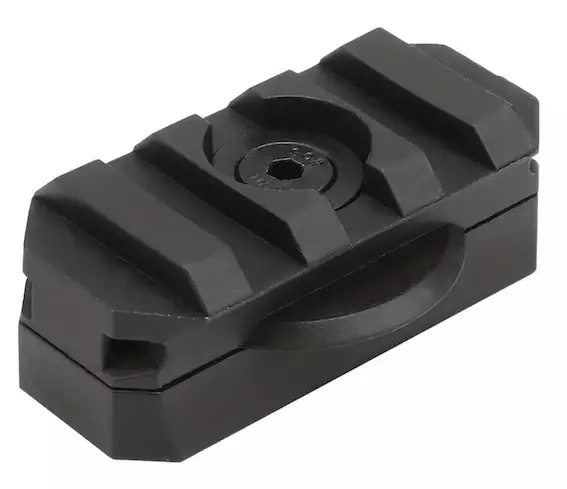 ATSC ARC kypäräkiskon Picatinny/Weaver adapteri 360°- kääntyvä musta - Otsa- ja kypärävalaisimet
- 22388 - 1