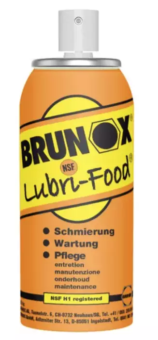 Brunox Lubri-Food öljy 120 ml pumppu pullo NSF H1 - Teroitusvälineet
- 23058 - 1