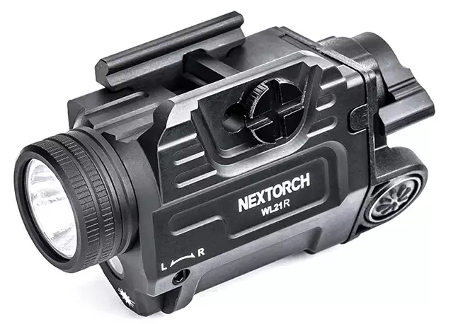 Nextorch WL21R asevalaisin 650 lumenia 130 m punaisella laserilla - Asevalaisimet
 - 22298 - 1