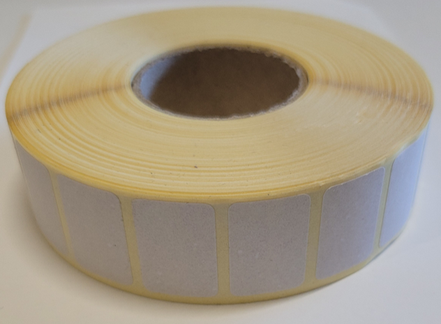 Paikkatarra 25 mm x 16 mm valkoinen 1600 kpl rulla - Paikkatarrat - 19778 - 1