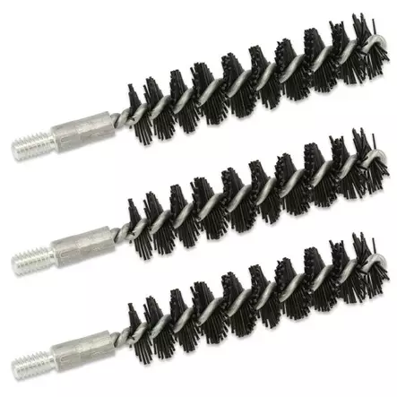 Bore Tech nylonharja .44/.45cal 3 kpl - Pronssi-, nylon- ja teräsharjat - 10549 - 1