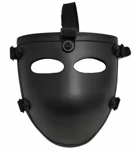 MBP TacMask ballistinen kasvosuoja NIJ IIIA musta - Kypärät ja niiden varusteet - 23619 - 1