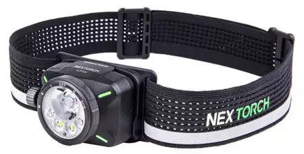 Nextorch eStar otsalamppu 1300 lumenia 205 m (Li-Po*2kpl) - Otsa- ja kypärävalaisimet
 - 23749 - 1