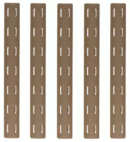 ATSC suojapalat non-slip MLok kiskoon 5 kpl setti hiekka - AR-15 - 23739 - 1