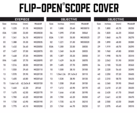 Butler Creek flip open linssinsuoja 51 OBJ 65.4 mm - Linssinsuojat - 19809 - 2