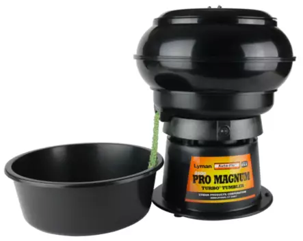 Lyman Pro Magnum 2500 Auto-Flo tärykiilloitin - Hylsyjen puhdistus ja luotien pinnoitus - 11199 - 2