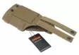 ATSC Pistoolikotelo Warrior M5 Spanker Elite Molle säädettävä yleismalli valoille Coyote Brown oikenkätinen - Valokotelot - 23529 - 2