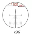 Burris Ballistic Laser Scope III 4-16x50mm valaistulla X96 ristikolla ja etäisyysmittarilla - Burris - 11909 - 4