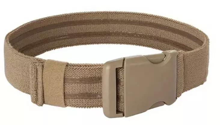 ATSC Pistoolikotelon reisihihna Mid Ride/Low Ride QLS vyökiinnikkeille hiekka - Koteloiden lisävarusteet - 23499 - 1